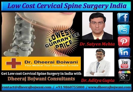 Treat Cervical Spine issues with Cervical Spine Surgery in India at Low Cost