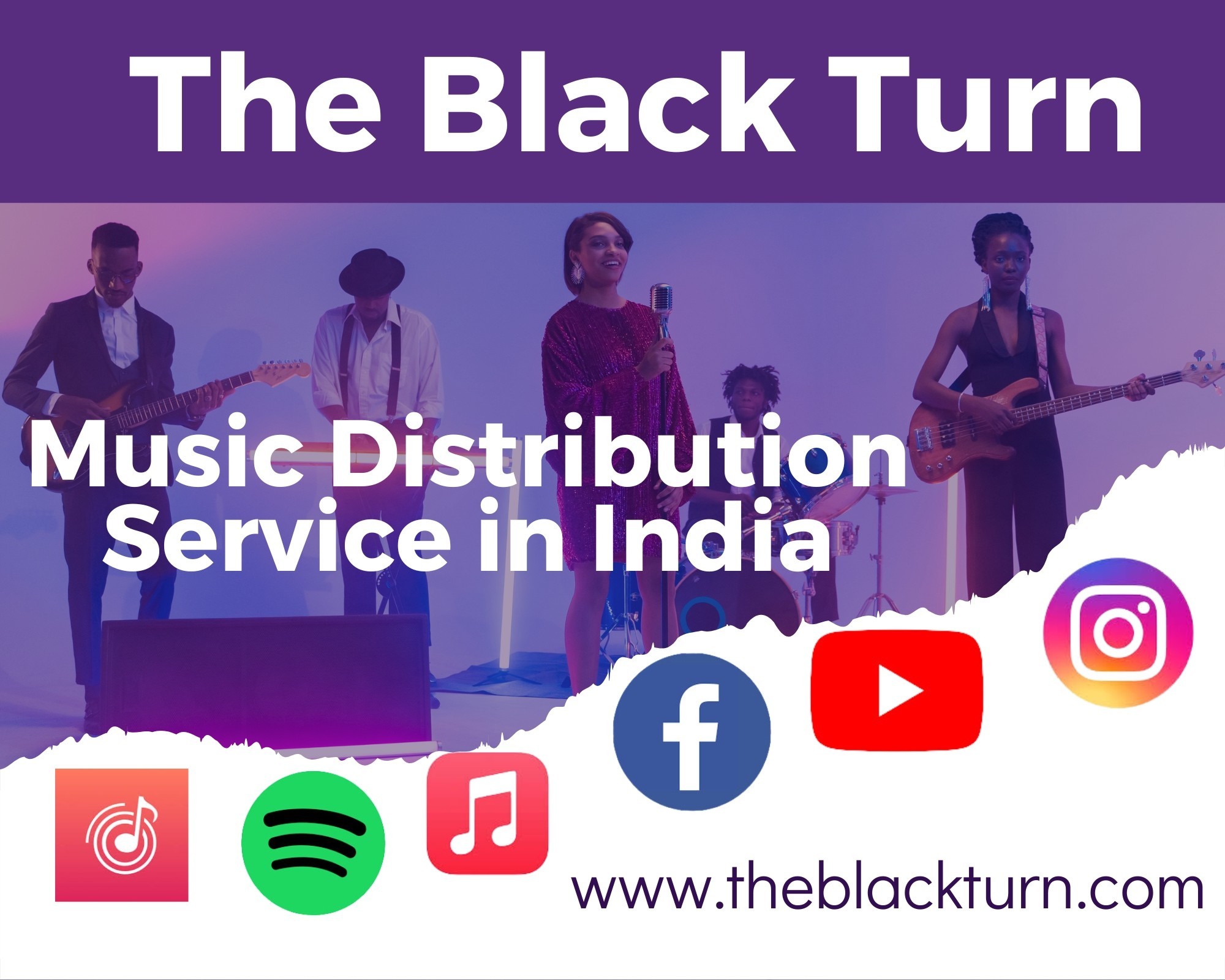 The Black Turn  Music Distribution Service in India