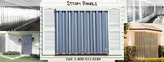 Hurricane Storm Panels for Window