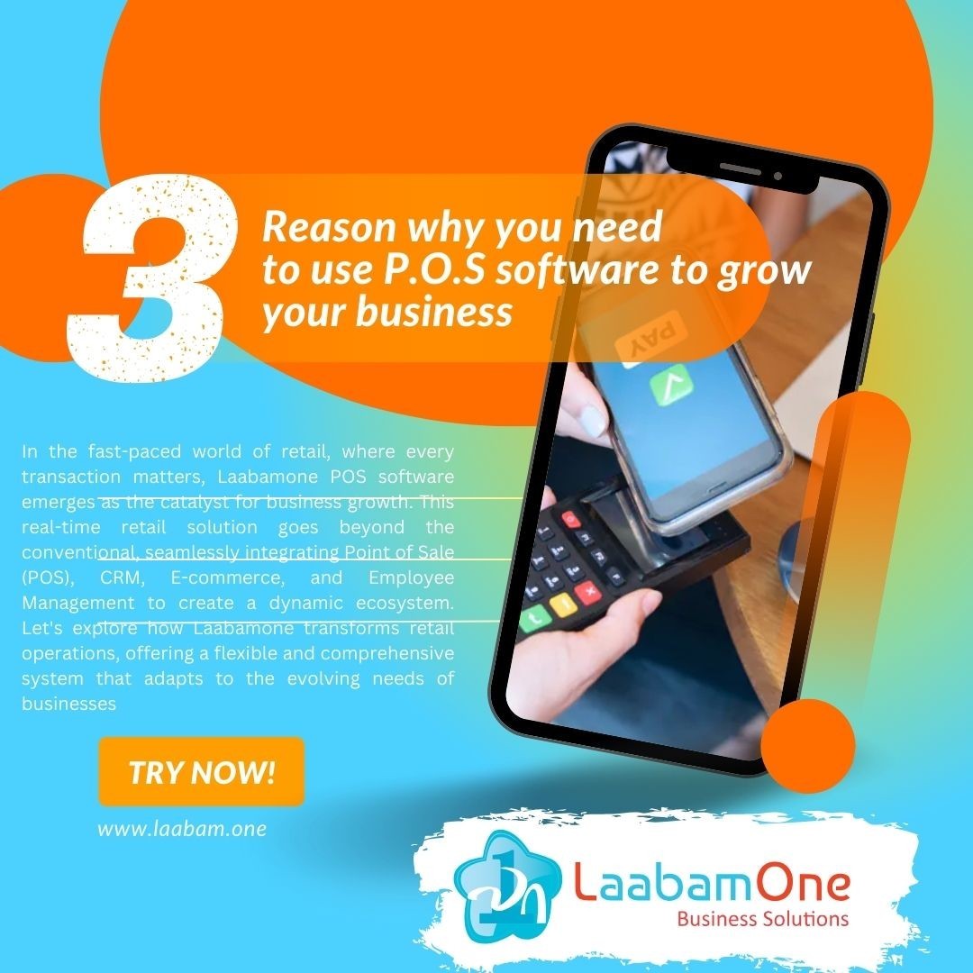 Boost efficiency & profits! Laabamone's POS systems simplify sales, manage inventory,