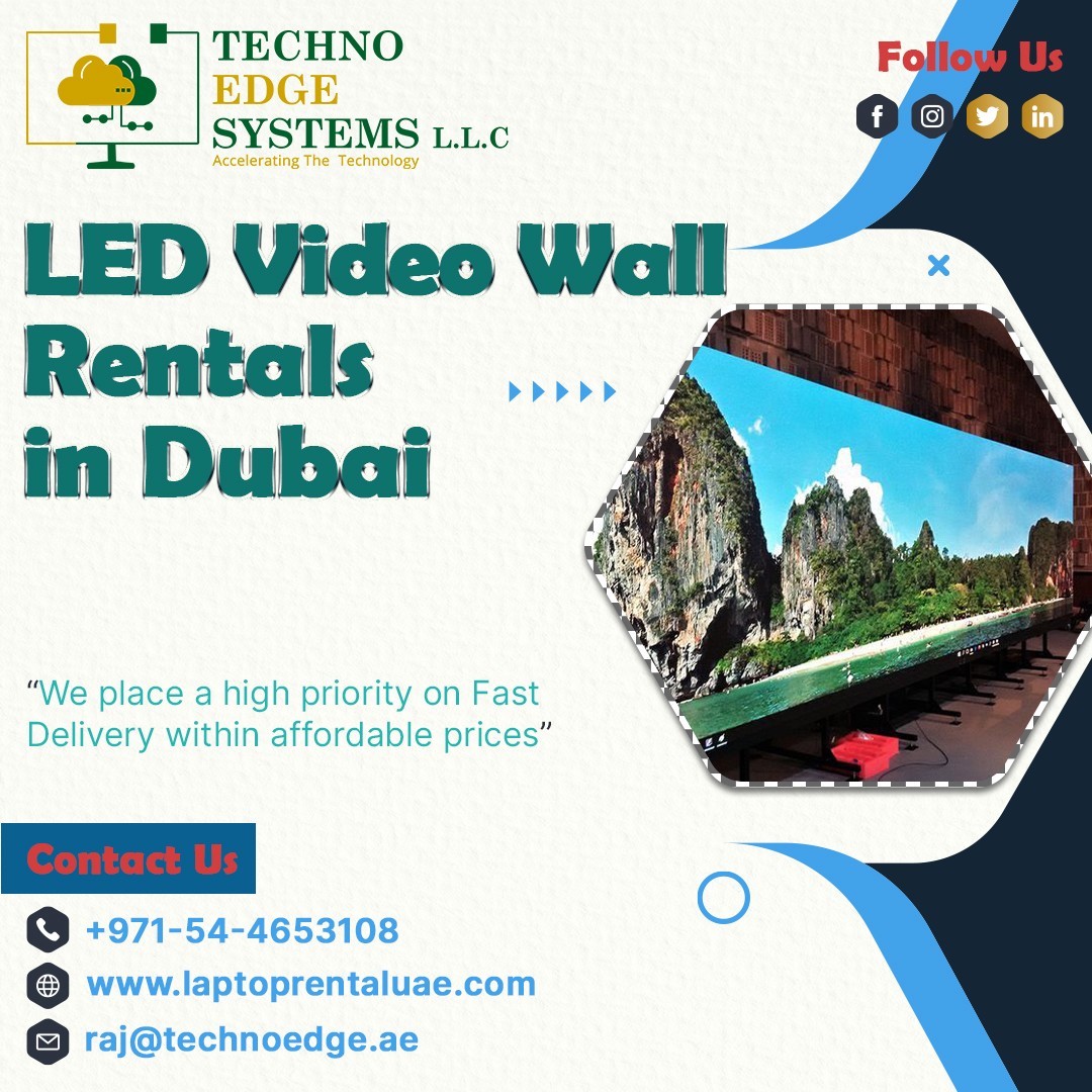 LED Video Wall Rentals in Dubai