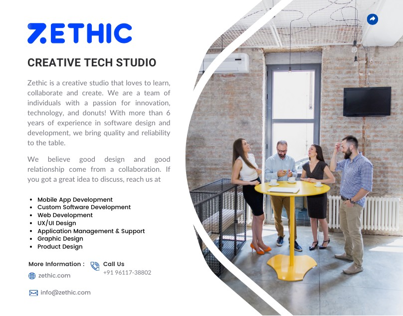 Zethic Technologies - Creative Tech Studio