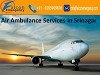 Falcon Emergency Air Ambulance Services in Srinagar at the Cheapest Cost