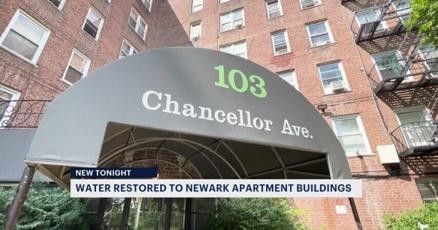 Water service restored to Newark apartment buildings after days without service