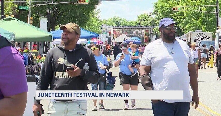 ‘Unity in the community.’ Juneteenth Festival celebrated along Bergen Street in Newark